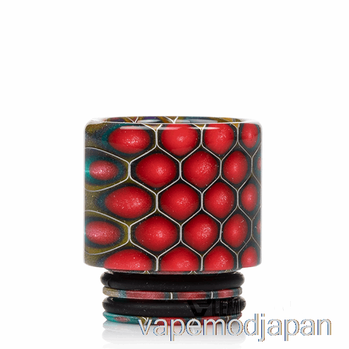 VAPE MOD SMOK COBRA V1 樹脂 810 ドリップチップ レインボー